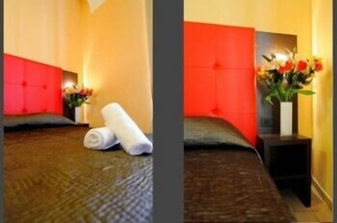 Desk, blackout drapes, soundproofing, rollaway beds