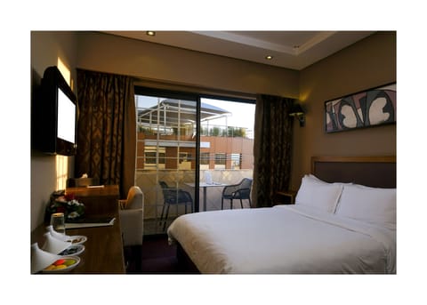 Executive Double Room, 1 Double Bed, Balcony, City View | View from room