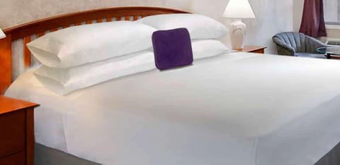Hypo-allergenic bedding, desk, iron/ironing board