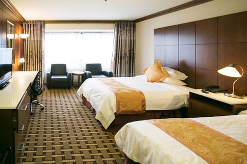 Luxury Room, 2 Full Beds | View from room