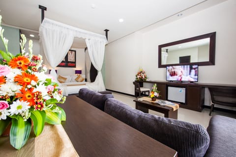 One Bedroom Suite | Living area | LED TV