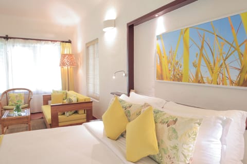 Villa, Private Pool, Garden Area | Premium bedding, minibar, in-room safe, desk