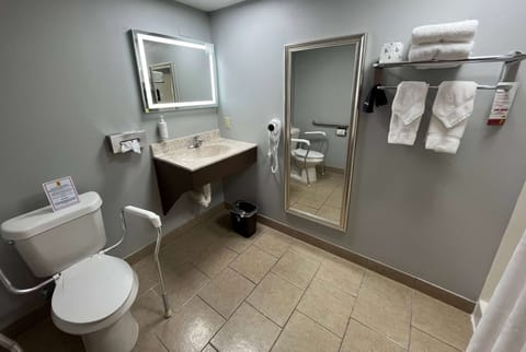 Room, 1 Queen Bed, Accessible, Non Smoking | Accessible bathroom