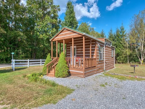 Panoramic Cabin, Private Bathroom, Mountain View (Raccoon Run) | Premium bedding, memory foam beds, individually decorated