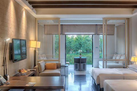 2 Twin Beds with Deluxe | View from room