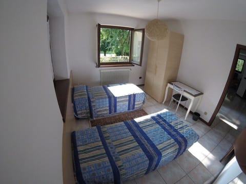 Double or Twin Room, Private Bathroom (External) | Desk, free cribs/infant beds, free WiFi, bed sheets