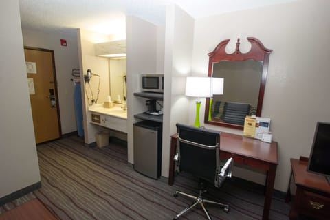 Business Room, 1 King Bed | Desk, laptop workspace, blackout drapes, iron/ironing board