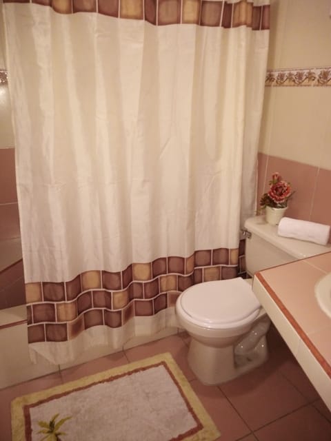 Standard Double Room (#1) | Bathroom | Shower, towels
