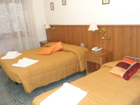 Desk, cribs/infant beds, rollaway beds, free WiFi