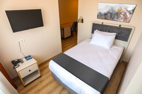 Economy Single Room, 1 Twin Bed | Minibar, desk, laptop workspace, free WiFi