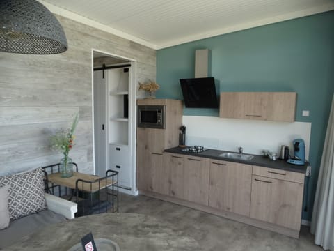 Premium Cabin | Private kitchen | Espresso maker, coffee/tea maker, electric kettle