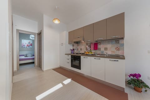 Apartment, 1 Bedroom (Bilo 2) | Private kitchen | Full-size fridge, oven, stovetop, espresso maker