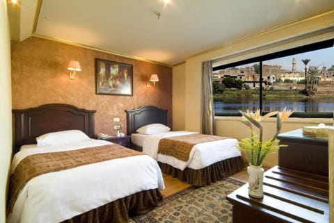 Presidential Suite, 7 Nights Cruise, Luxor-Luxor, Saturday-Saturday | Minibar, in-room safe, desk, free WiFi