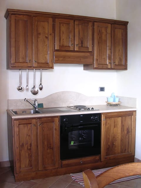 Traditional Apartment, Accessible | Private kitchen | Full-size fridge, microwave, oven, stovetop