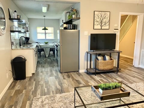 Living Room view into Kitchen