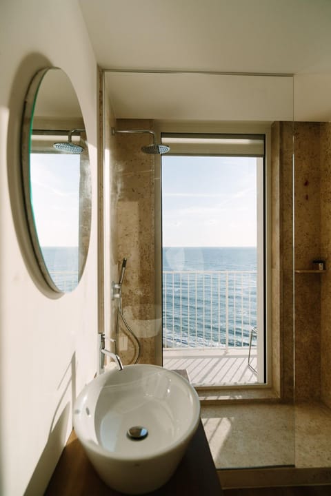 Junior Suite, Sea View | Bathroom sink