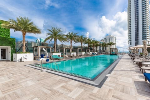 Spacious 3 bed Hyde Beach House Miami 12th floor (2799)
