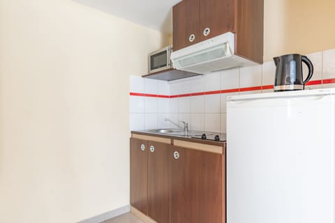 Apartment | Private kitchen | Fridge, microwave, stovetop, dishwasher