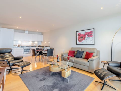 Charming open plan living space | Apartment 50, Westward Ho!