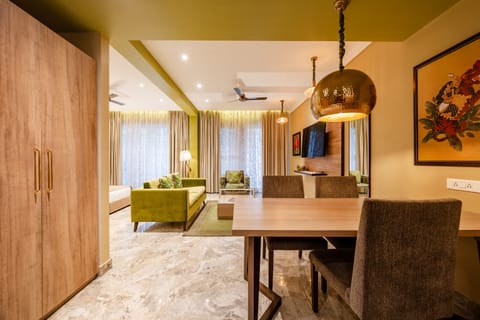 Executive Studio Suite | Living area | LED TV