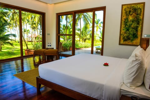 Premium Villa, 2 Bedrooms, Private Pool, Sea View | Premium bedding, minibar, in-room safe, individually decorated