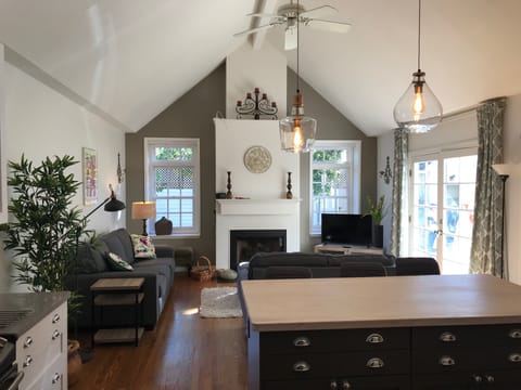 Wonderful great room, perfect for relaxing and socializing.