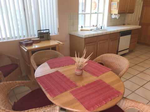 And a sunny kitchen table for morning coffee