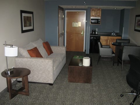 Executive Suite, 1 King Bed | In-room safe, desk, blackout drapes, soundproofing