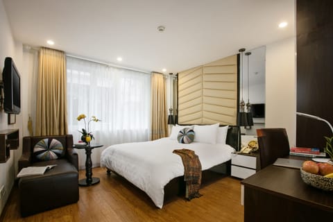 Family Suite, 2 Queen Beds, City View | View from room