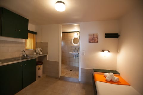 xxxApartment, 1 Bedroom | Private kitchenette | Fridge, stovetop, coffee/tea maker, cookware/dishes/utensils