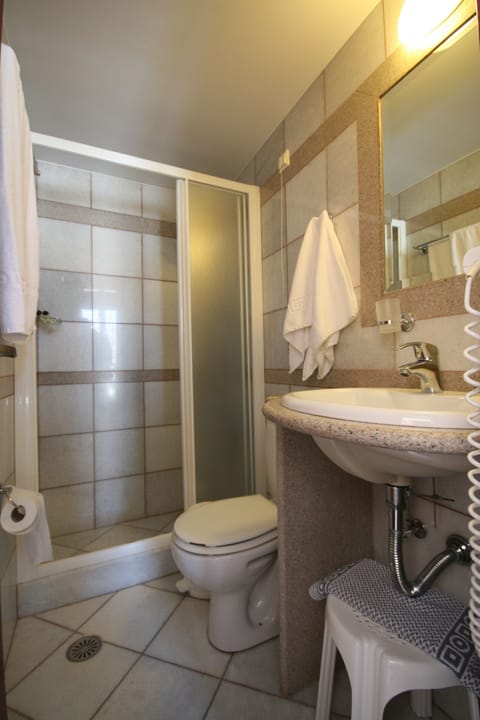 Standard Suite | Bathroom | Shower, free toiletries, hair dryer, towels