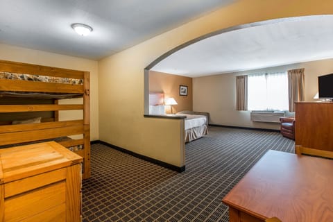 Room, Multiple Beds, Non Smoking | In-room safe, laptop workspace, blackout drapes, iron/ironing board