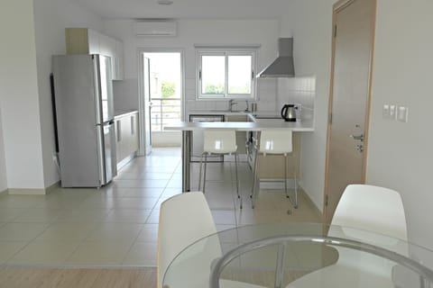 Comfort Apartment, 2 Bedrooms, City View (Riviera) | Private kitchen | Fridge, oven, stovetop, electric kettle