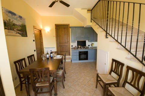 Apartment, 4 Bedrooms (Salvia) | Private kitchen | Full-size fridge, microwave, oven, stovetop