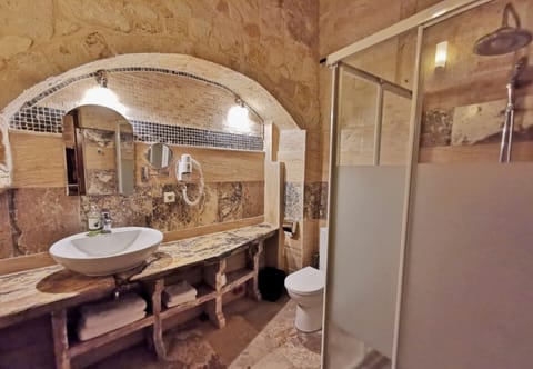 Deluxe Suite (Quadruple) | Bathroom | Shower, rainfall showerhead, free toiletries, hair dryer