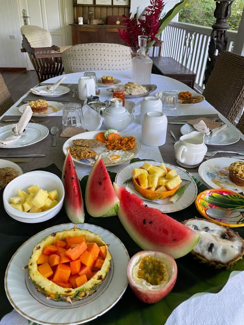 Daily full breakfast (USD 14 per person)