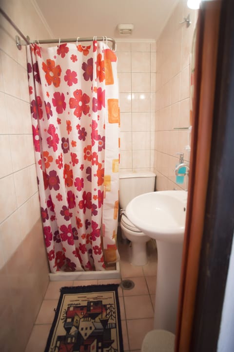 Family Double Room, City View | Bathroom | Shower, hair dryer, towels