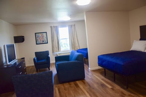 Suite, 2 Queen Beds, Non Smoking | Desk, iron/ironing board, free WiFi, bed sheets