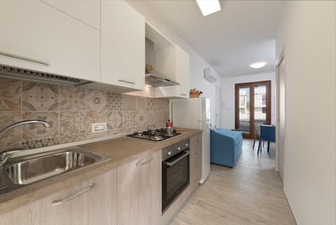 Apartment, 2 Bedrooms | Private kitchen | Fridge, oven, freezer