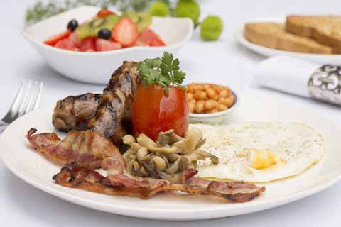 Daily English breakfast (GHS 250 per person)