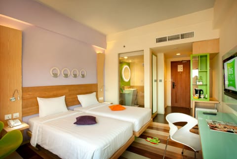 Superior Room, 2 Twin Beds | View from room