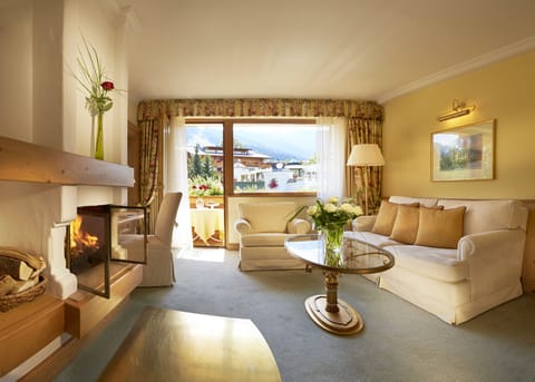 Suite, Balcony, Garden View (55m²) | Premium bedding, minibar, in-room safe, individually decorated