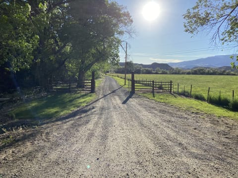 Entryway into Tongue Creek Ranch