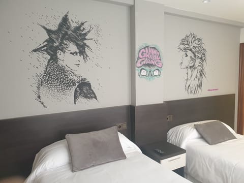 Twin Room | Individually decorated, free WiFi, bed sheets
