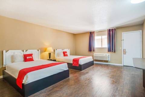 Room, 2 Queen Beds | Desk, free WiFi, bed sheets