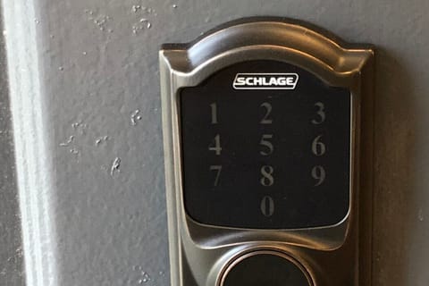 Automated Door Entry/Lock - Personalized to the last 4 Digits of your mobile #
