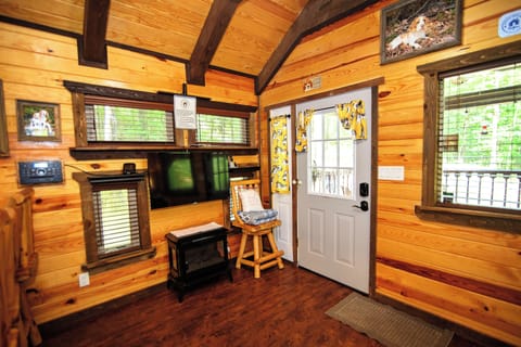 Family Cabin | Living area | TV, fireplace