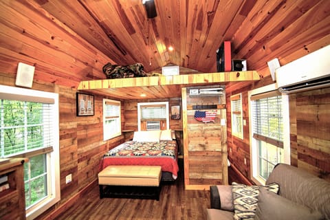 Economy Cabin | Individually decorated, individually furnished, iron/ironing board