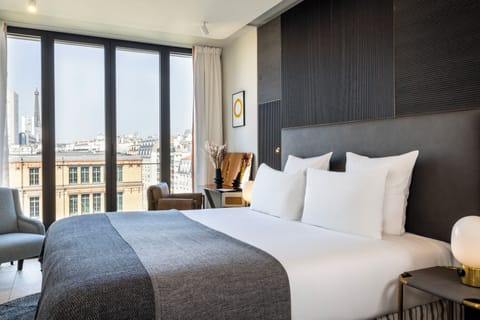 Deluxe Double Room (Grise vue Tour Eiffel) | City view