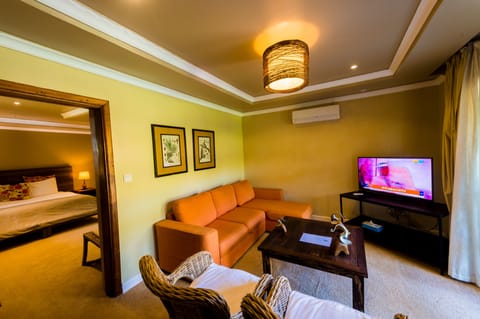 Premium Suite | Living room | Flat-screen TV